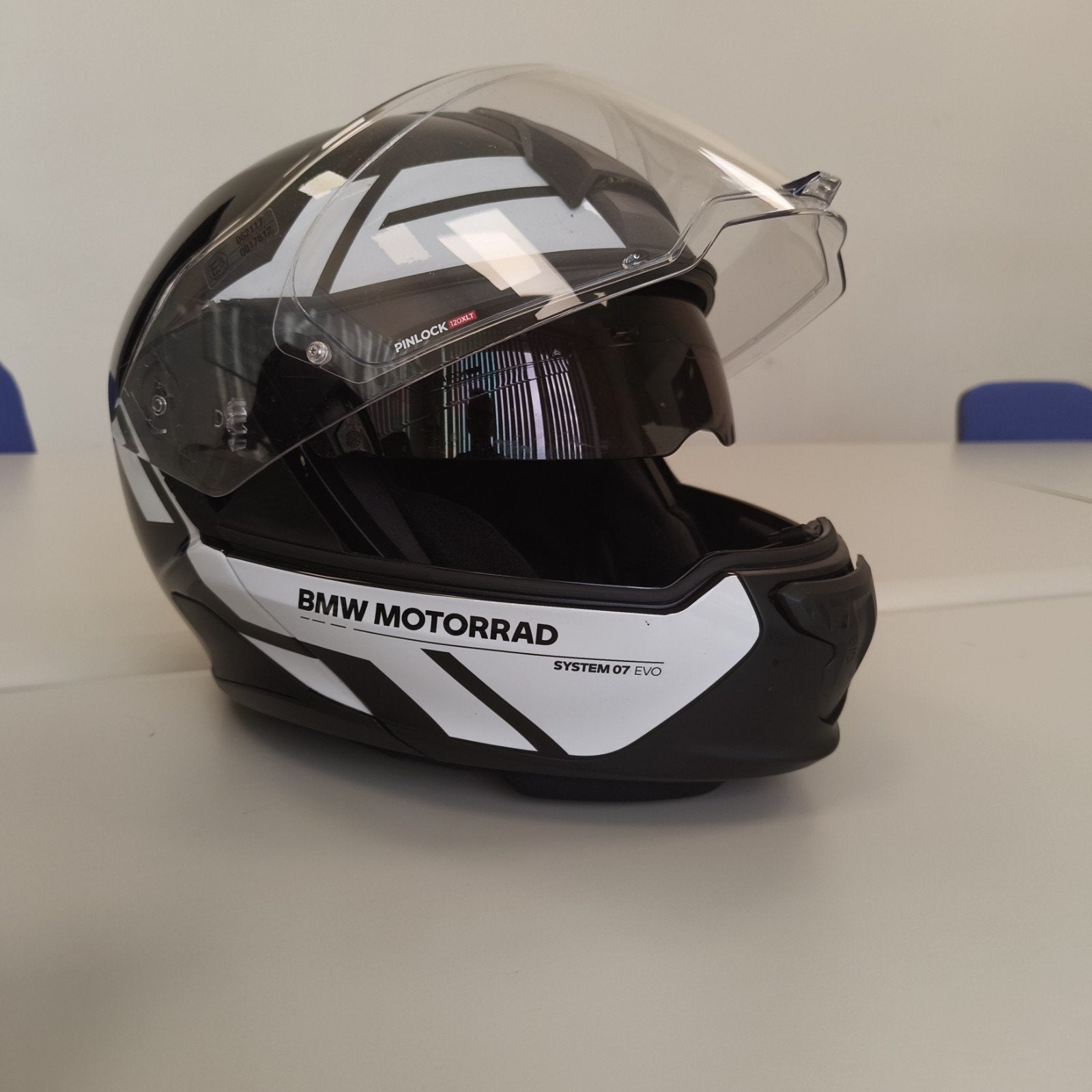 helm bmw EVO 7 met intercom, Motoren, Ophalen of Verzenden
