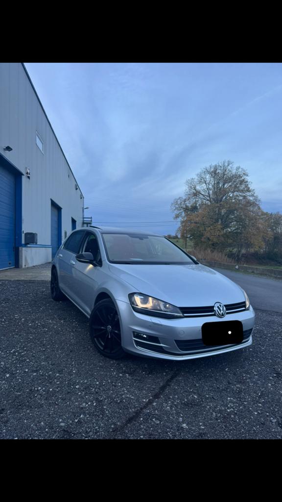 Volkswagen golf 7 R-Line 2017 FULL OPTION, Cuir, Argent ou Gris, Achat, Euro 6