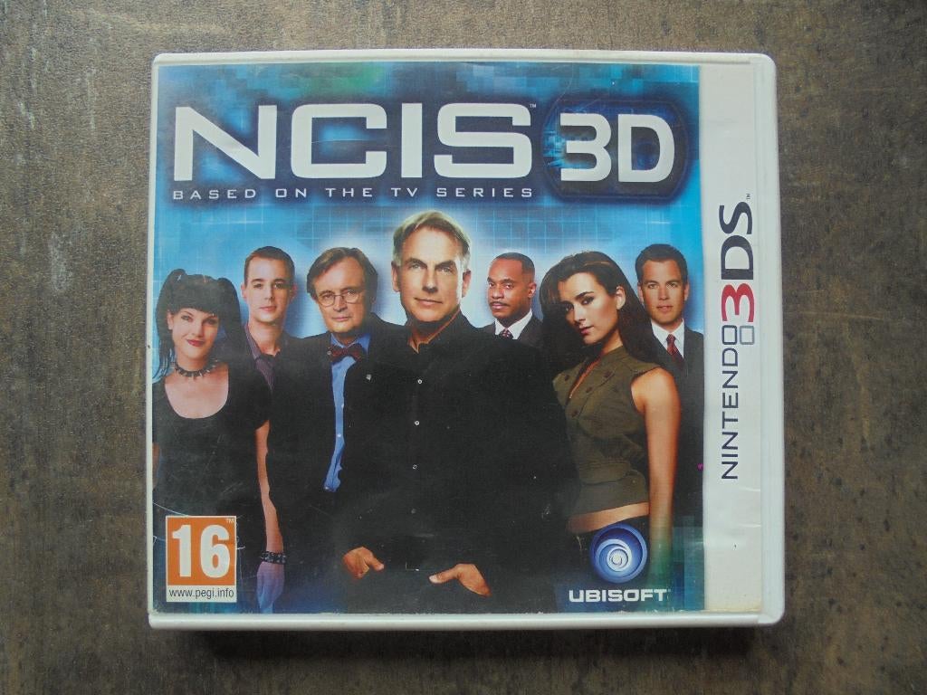 NCIS 3D Based On The TV Series voor 3DS (zie foto's), Enlèvement ou Envoi, 1 joueur, Aventure et Action, À partir de 16 ans