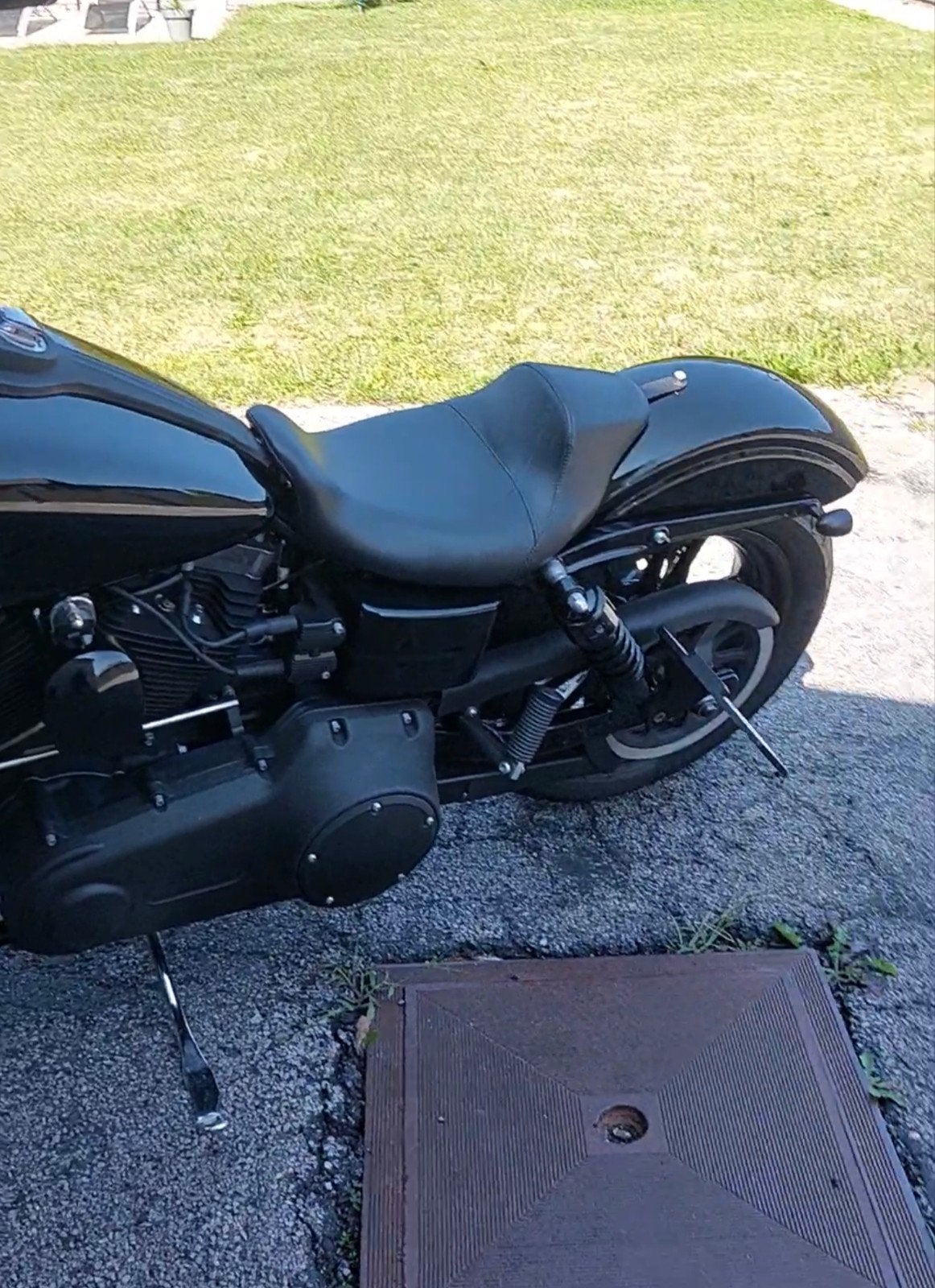 harley lowrider s zadel OEM, Ophalen