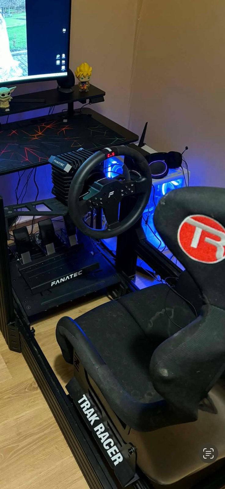 Simulateur tr160 rs plus volant, base pedalier fanatec, Consoles de jeu & Jeux vidéo, Enlèvement, Comme neuf