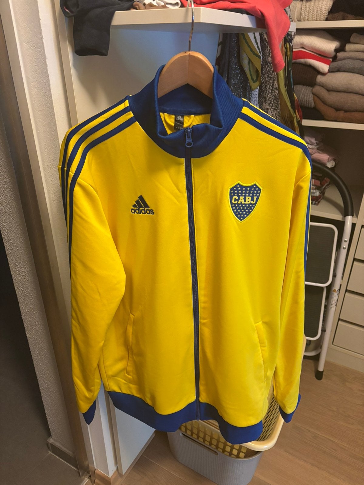 Originele trainingsjas Boca Juniors - Adidas - L, Ophalen of Verzenden