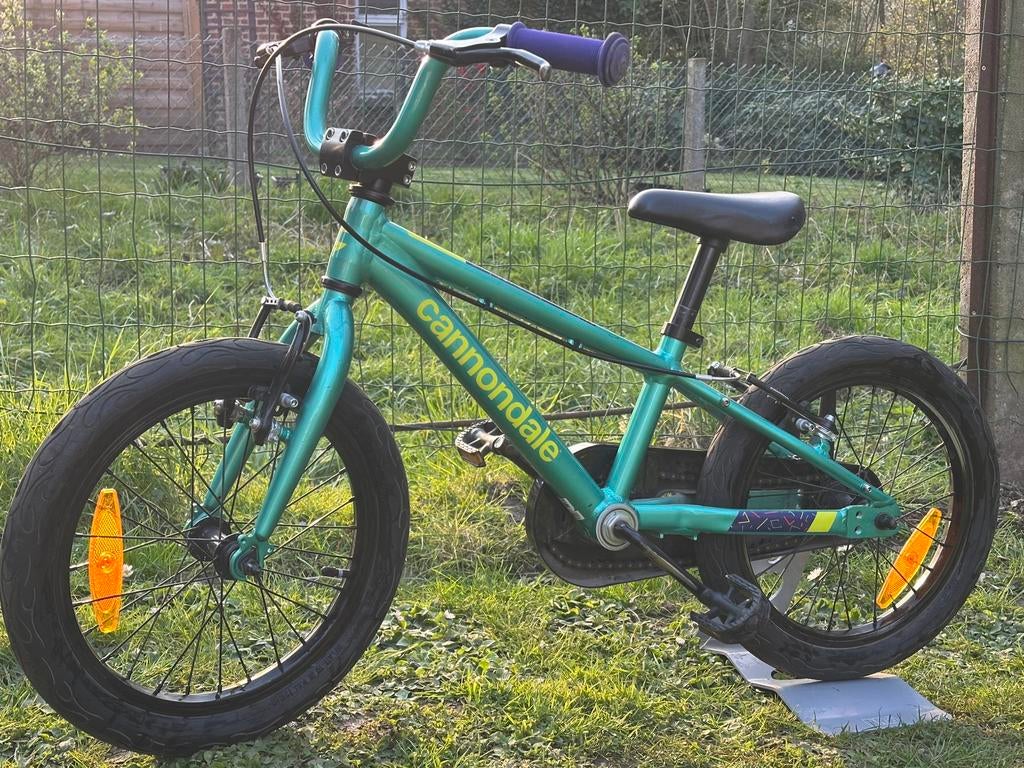 Cannondale Kids Trail 16”  bmx 2023 Vélo Enfant (4-6 ans), Frein sur jante, Stabilisateurs, Enlèvement, Comme neuf