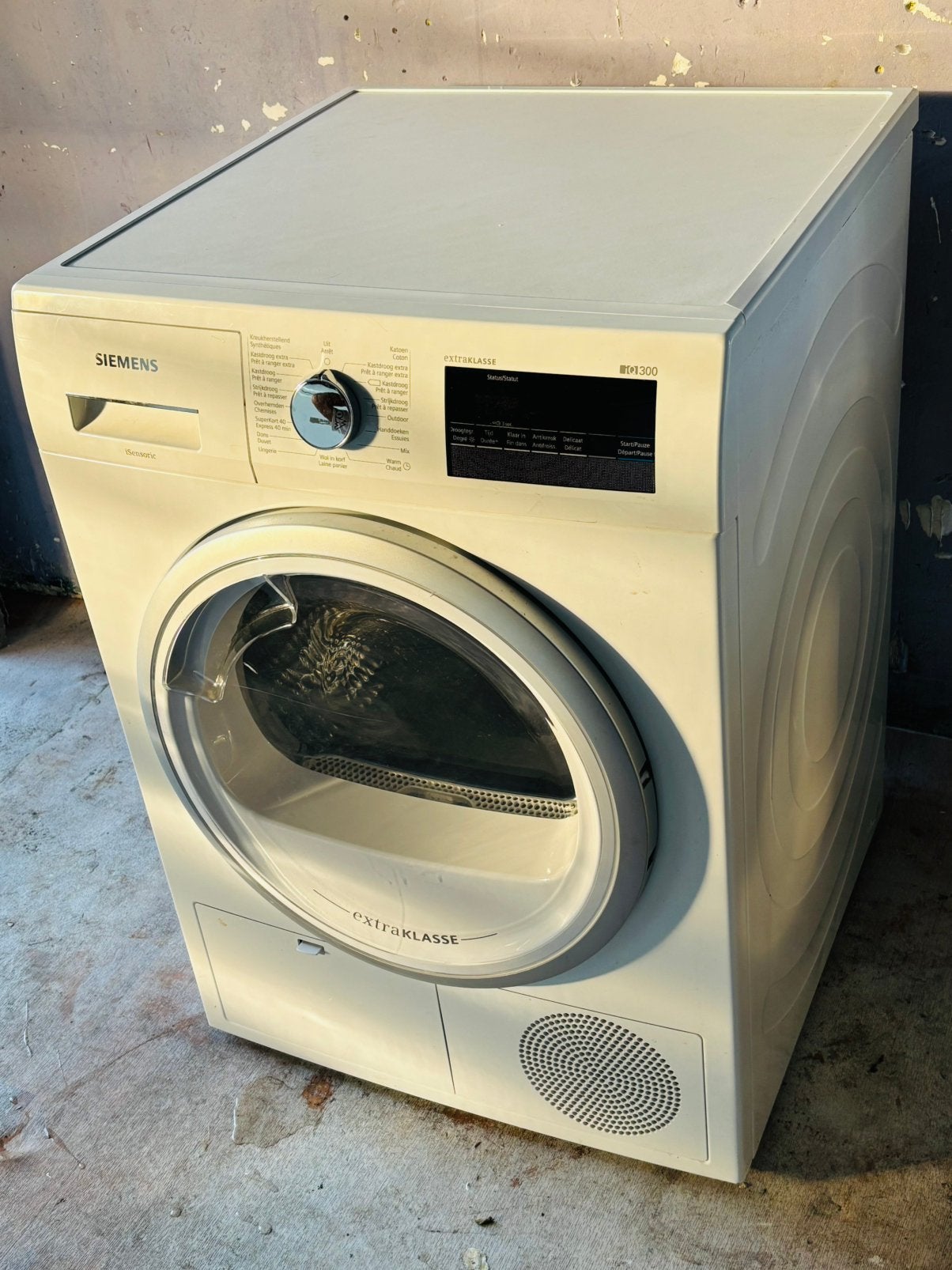 Siemens droogkast 9kg A+++ condens, Elektronische apparatuur, Droogkasten, Ophalen, Zo goed als nieuw, Energieklasse A of zuiniger