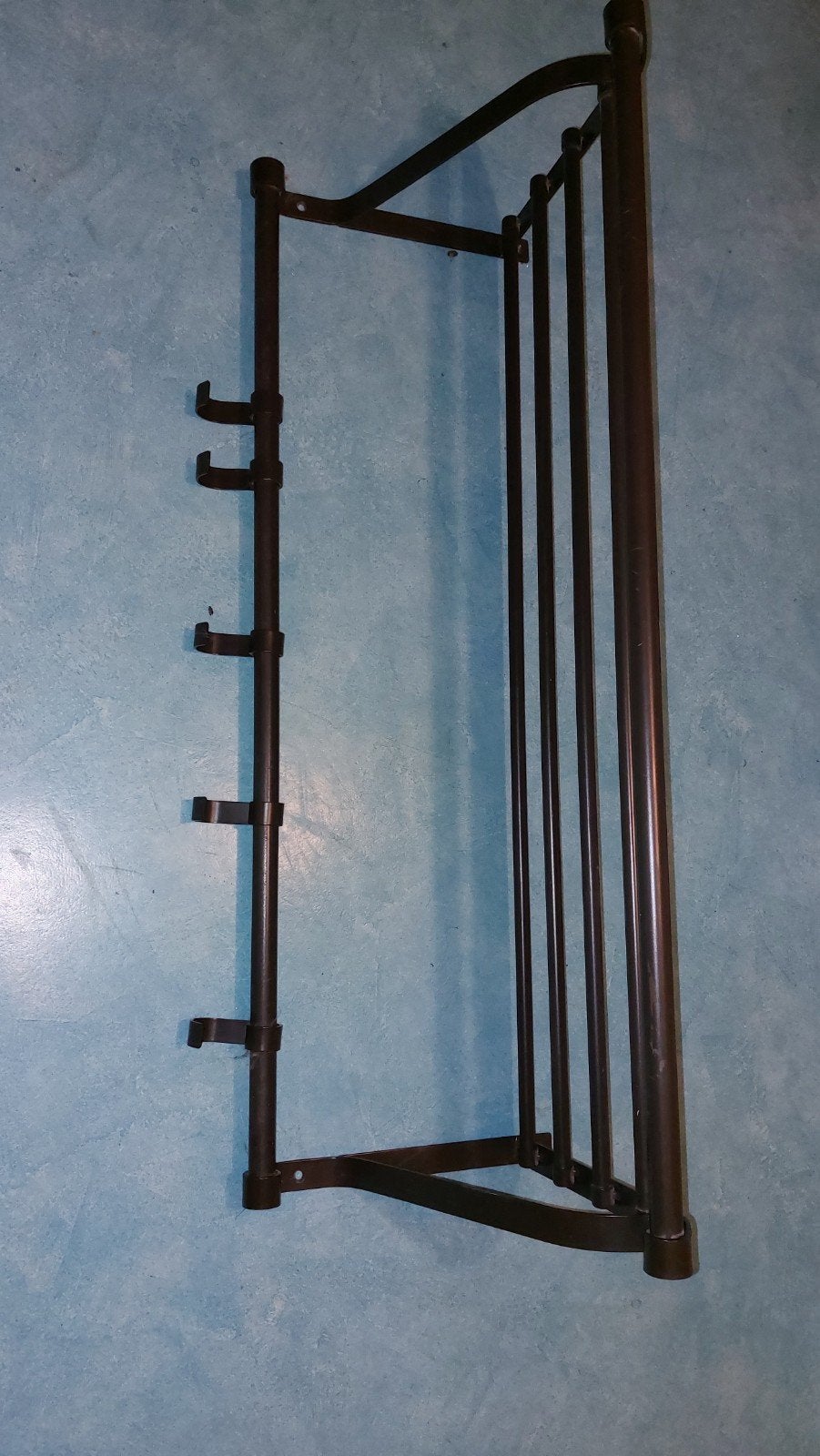 Muur kapstok kleerhanger zwart, Huis en Inrichting, Woonaccessoires | Kapstokken, Ophalen, Metaal