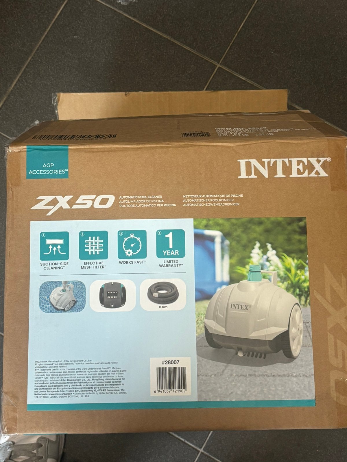 Intex zwembadreiniger, Ophalen, Zo goed als nieuw