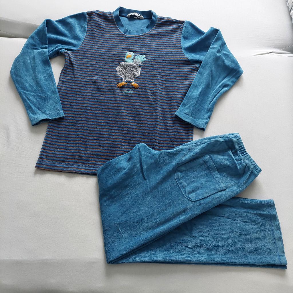 Velouren winter Woody duif voor jongen mt 152/12j, Nacht- of Onderkleding, Ophalen of Verzenden, Zo goed als nieuw, Jongen