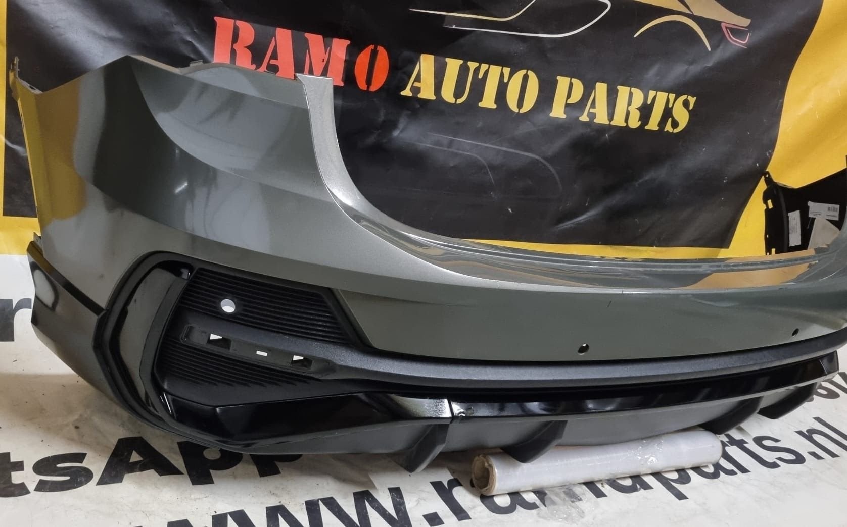 ACHTERBUMPER AUDI Q3 83A F3 S-LINE SPORTBACK LX5H 83F807511, Gebruikt, -, -, Achter