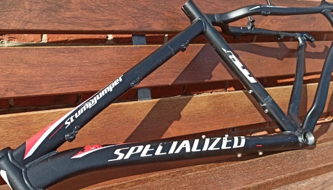 Specialized Stumpjumper Marathon 18" frame., Fietsen en Brommers, Frame, Gebruikt, Gravelbike, Aluminium