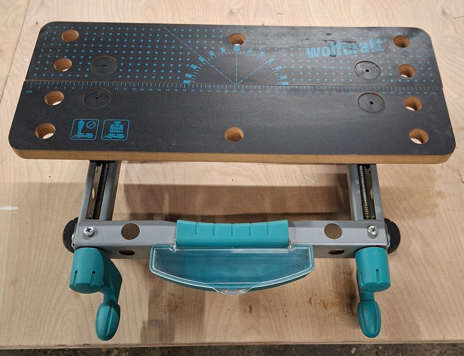 Wolfcraft span- en werktafel, Doe-het-zelf en Bouw, Ophalen of Verzenden, Zo goed als nieuw, 70 tot 120 cm