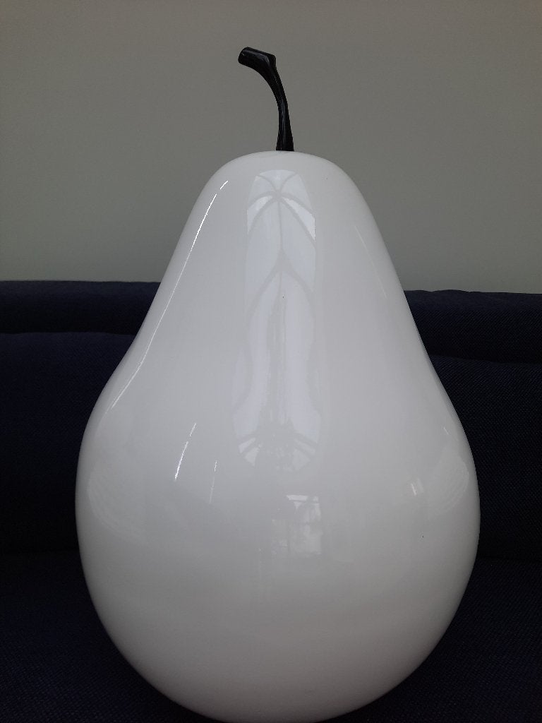 Decoratieve peer in polyester, Plastique, Moderne, Comme neuf, Enlèvement