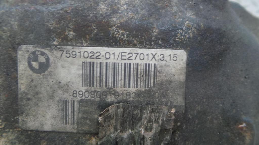 BMW 1 SERIES 118D HIGH EXECUTIVE DIFFERENTIEEL / CARDAN 2009, Ophalen of Verzenden, Gebruikt, Stiba lid