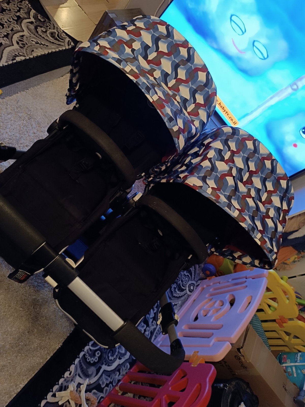Bugaboo donkey kinderwagen, Ophalen