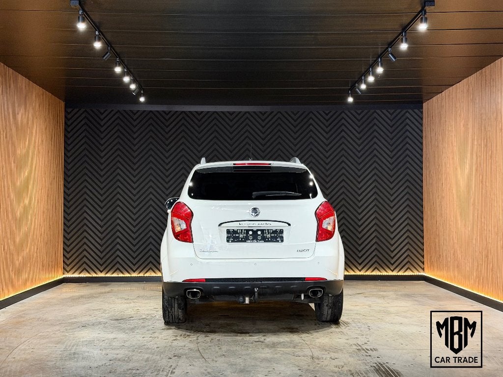 ✅ Ssangyong Korando 2.0D GARANTIE Airco Trekhaak Leder Psens, Autos, Cuir, Achat, Entreprise, Boîte manuelle