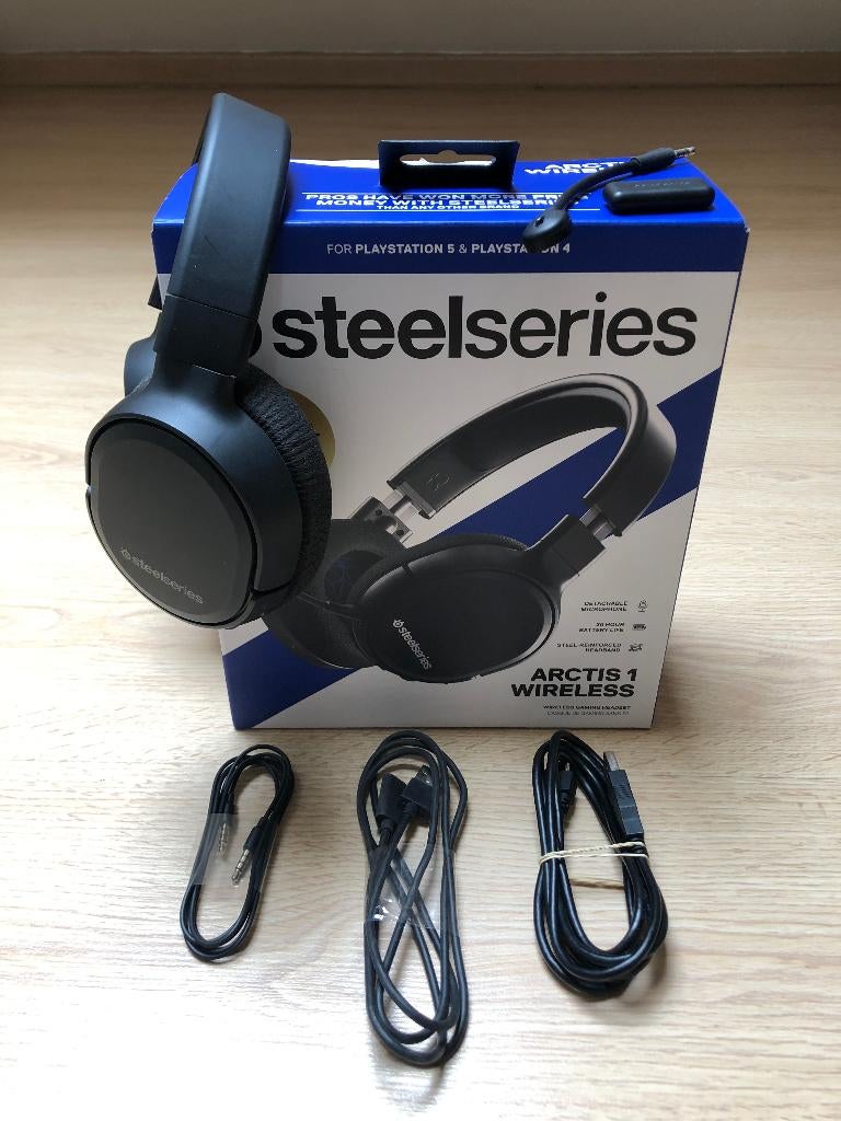 Casque sans-fil Steelseries Artic 1 Switch PS4/PS5 PC !, Mute-functie, On-ear, Ophalen of Verzenden, Zo goed als nieuw