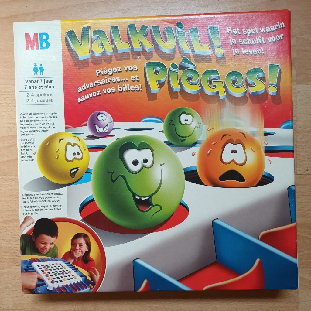 MB Hasbro Valkuil Traps, in zeer goede staat, Ophalen of Verzenden, Zo goed als nieuw