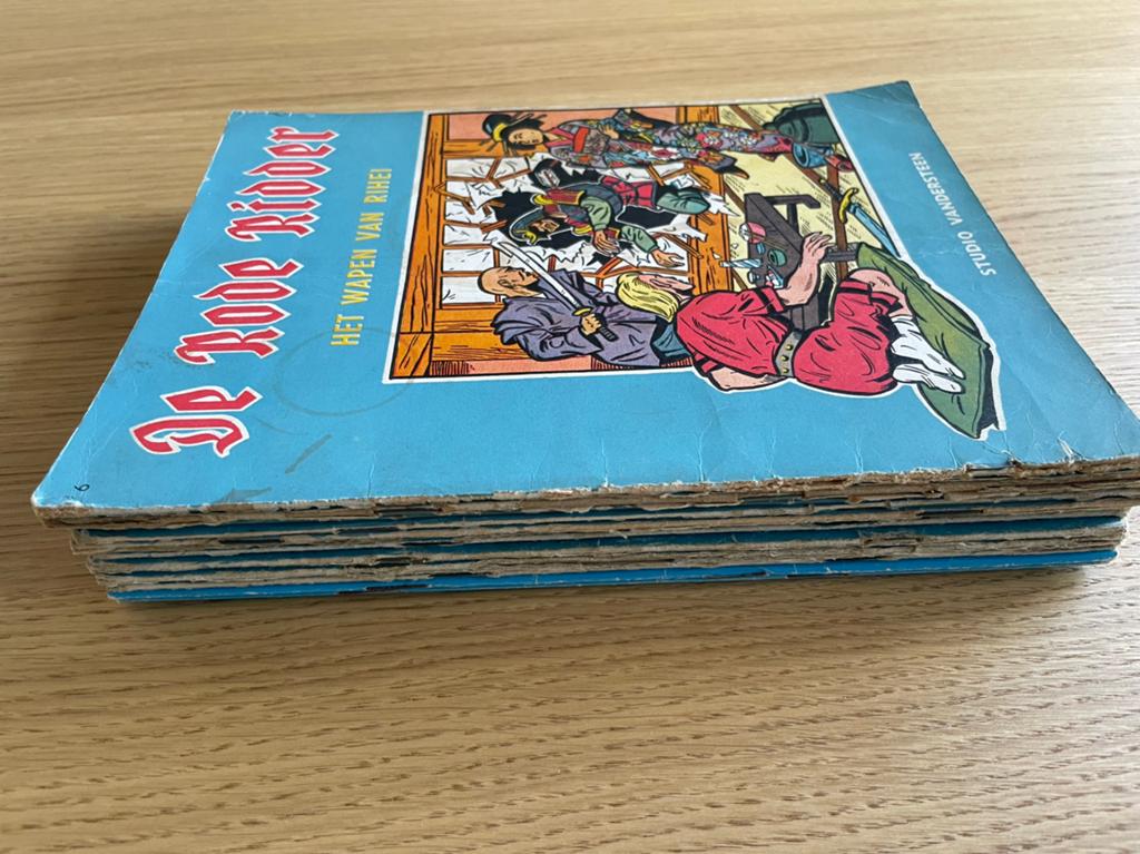 DE RODE RIDDER strips WILLY VANDERSTEEN - 12 ex, Verzenden, Gelezen