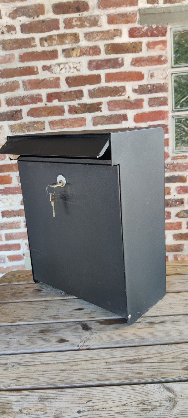 Brievenbus, Tuin en Terras, Brievenbussen, Ophalen, Gebruikt, IJzer