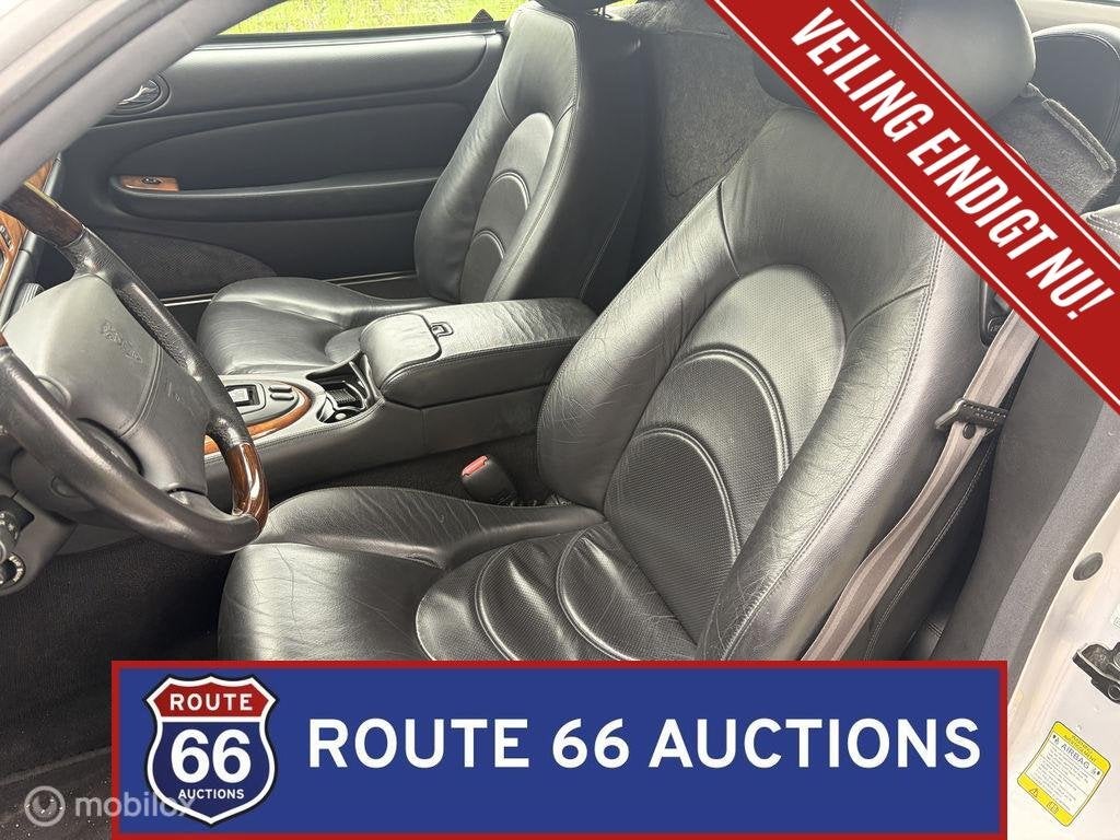 Jaguar XKR cabriolet | 2002 | Route 66 Auctions, Auto's, Jaguar, Gebruikt, Zwart, XJ, Bedrijf
