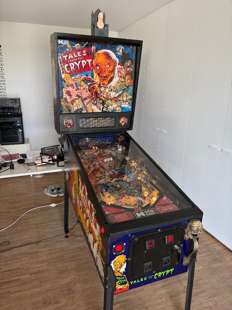 Flipperkast Tales from the Crypt, Verzamelen, Ophalen, Dot-matrix, Flipperkast, Data East