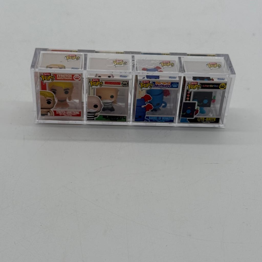 Bitty Pop! Retro Toys - Set van 4 Stuks - met case, Ophalen of Verzenden, Zo goed als nieuw
