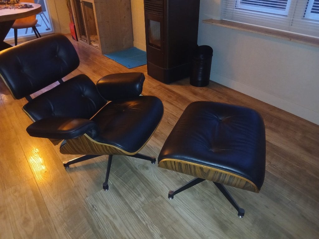 Eames lounge chair, Maison & Meubles, Fauteuils, Enlèvement, Comme neuf, Bois
