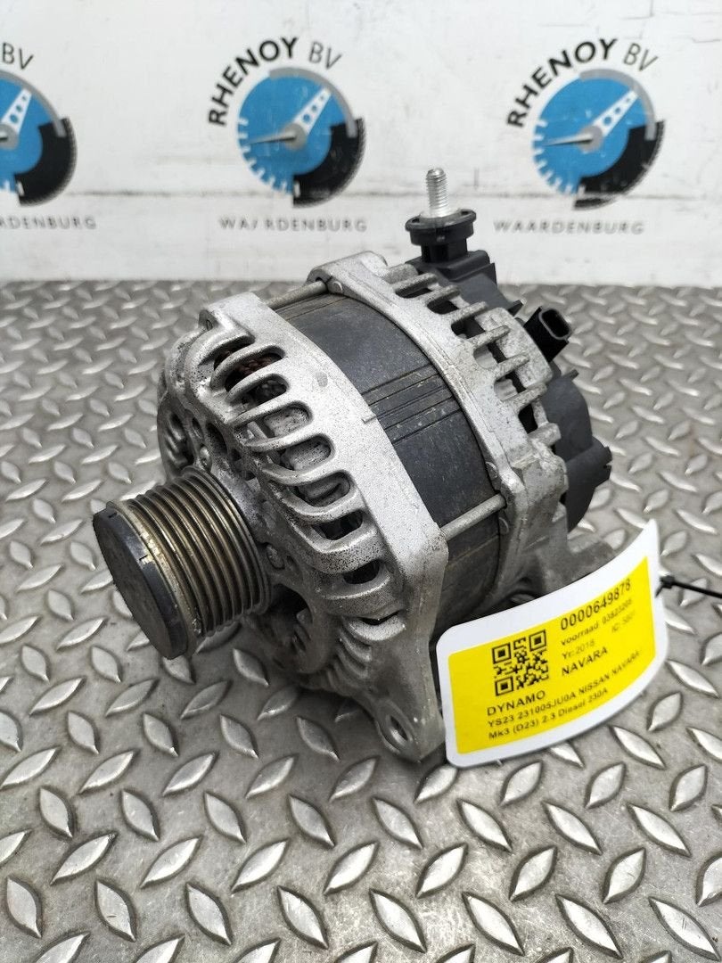 NISSAN NAVARA DYNAMO 231005JU0A 2018, Ophalen of Verzenden, Gebruikt, ARN erkend