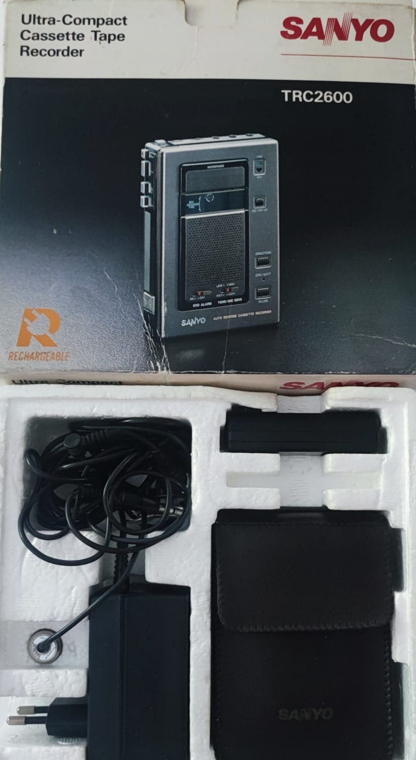 Sanyo TRC2600 dans sa boîte, TV, Hi-fi & Vidéo, Walkman, Discman & Lecteurs de MiniDisc, Walkman ou Baladeur, Enlèvement ou Envoi
