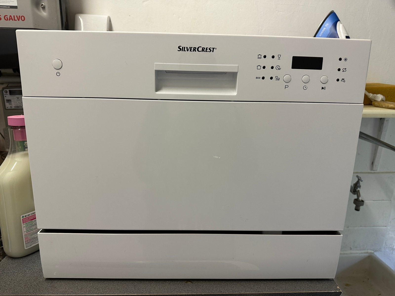 Mini lave-vaisselle, Electroménager, Lave-vaisselle, Enlèvement, Utilisé, 45 à 60 cm, À Poser