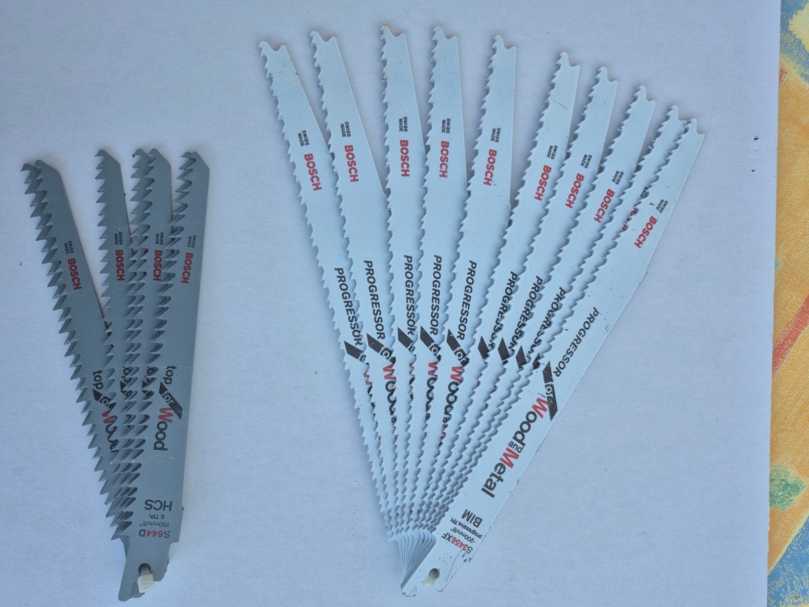 Recipro zaag bladeren  Bosch, Ophalen