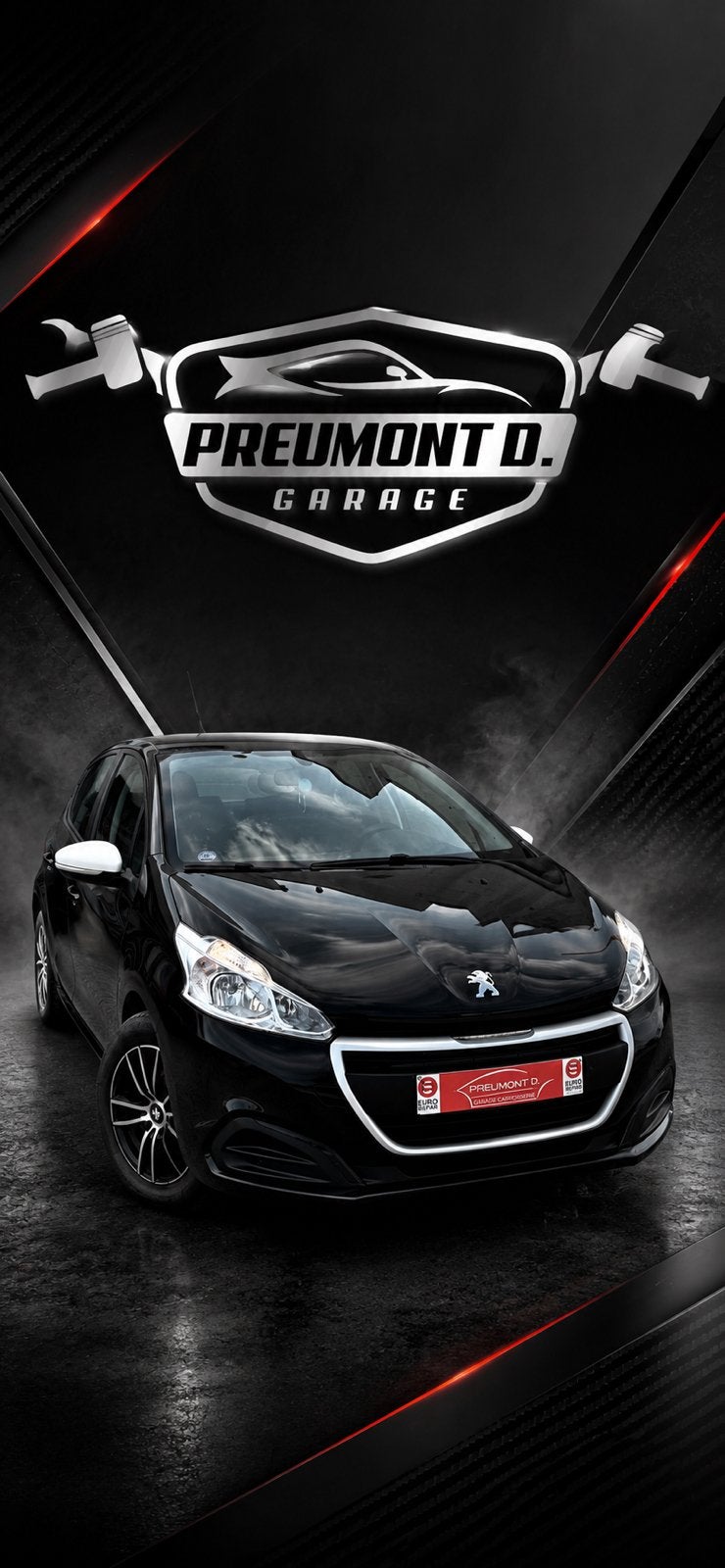 Peugeot 208, Enlèvement, Peugeot