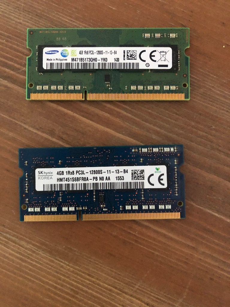 2 ddr3-geheugensticks, Nieuw, DDR3, Ophalen of Verzenden, 4 GB