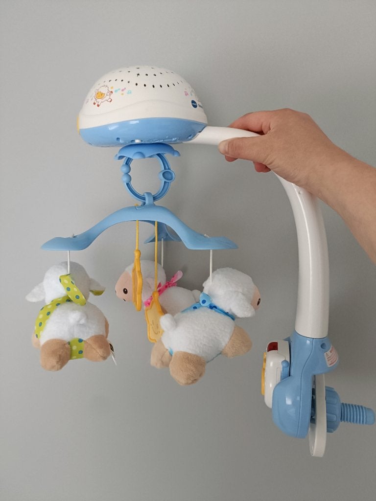 Lichtmobiel park V-tech, Kinderen en Baby's, Dekens, Slaapzakjes en Inbakerproducten, Ophalen, Zo goed als nieuw, Overige typen