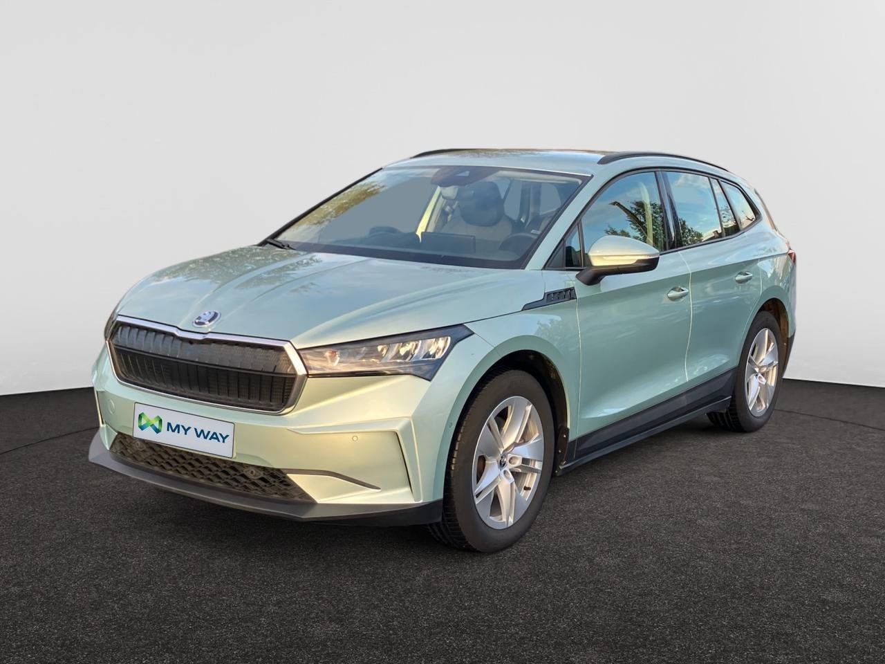 Skoda Enyaq 60 62 kWh 180pk, Autos, Achat, Boîte manuelle, Enyaq, Vert