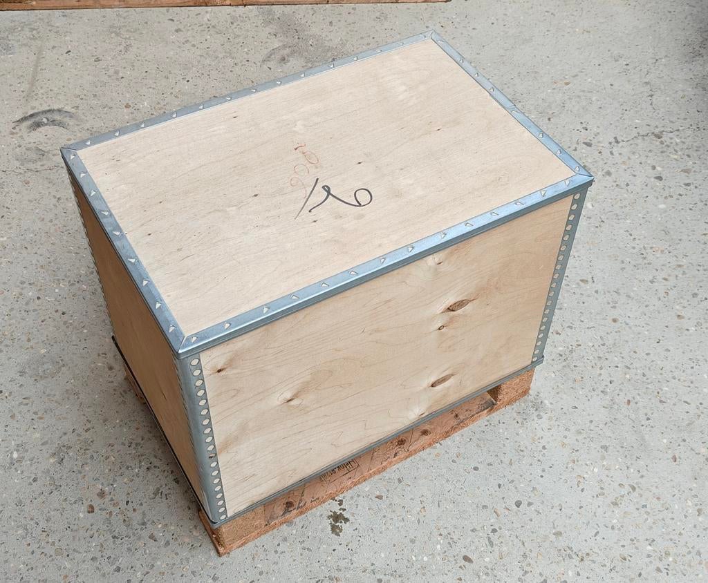 Vouwkist, houten kist, verpakking, Doe-het-zelf en Bouw, Kratten en Dozen, Ophalen