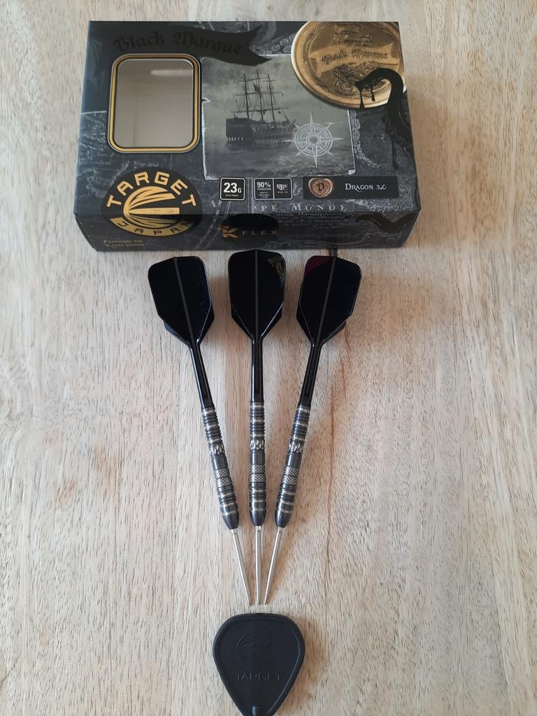Target Japan Black Marque Dragon 3.0 - 23g, Ophalen of Verzenden, Zo goed als nieuw, Pijlen