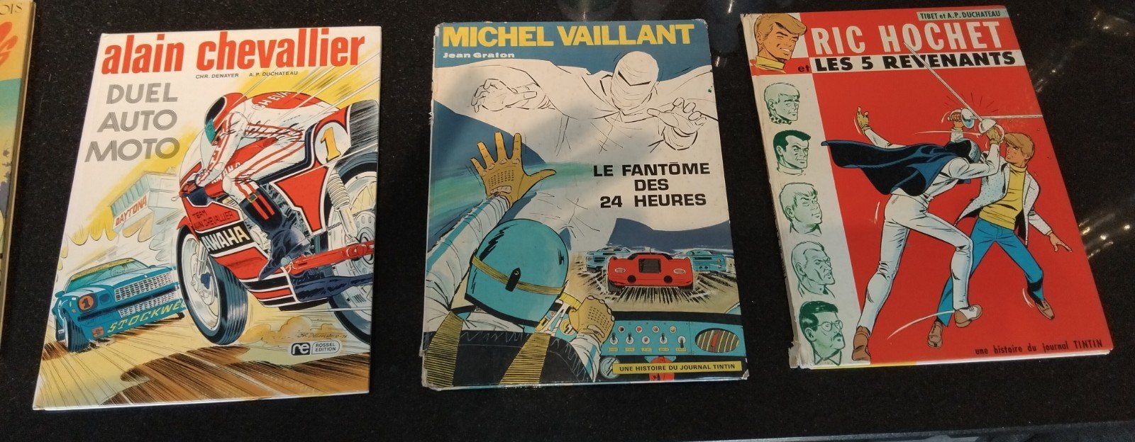 Lot de 8 BD vintage Tintin,Astérix, Ricochet..., Livres, Enlèvement ou Envoi