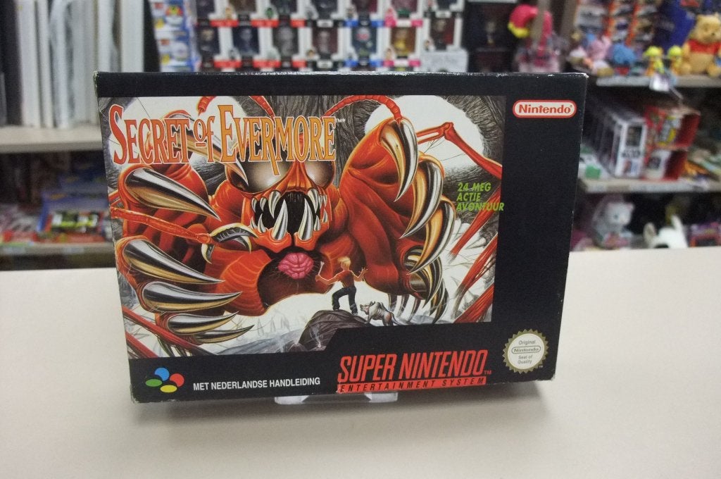 Secret of Evermore (cib) HOL Snes, Consoles de jeu & Jeux vidéo, Jeux | Nintendo Super NES, Nintendo, Enlèvement ou Envoi, 1 joueur