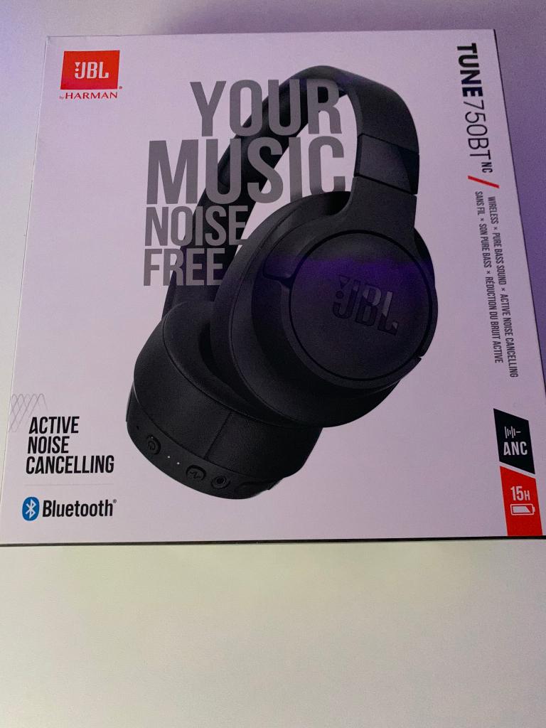 JBL TUNE 750 BT NC - nouveau avec système antibruit, TV, Hi-fi & Vidéo, Casques audio, Neuf, Bluetooth, Enlèvement ou Envoi