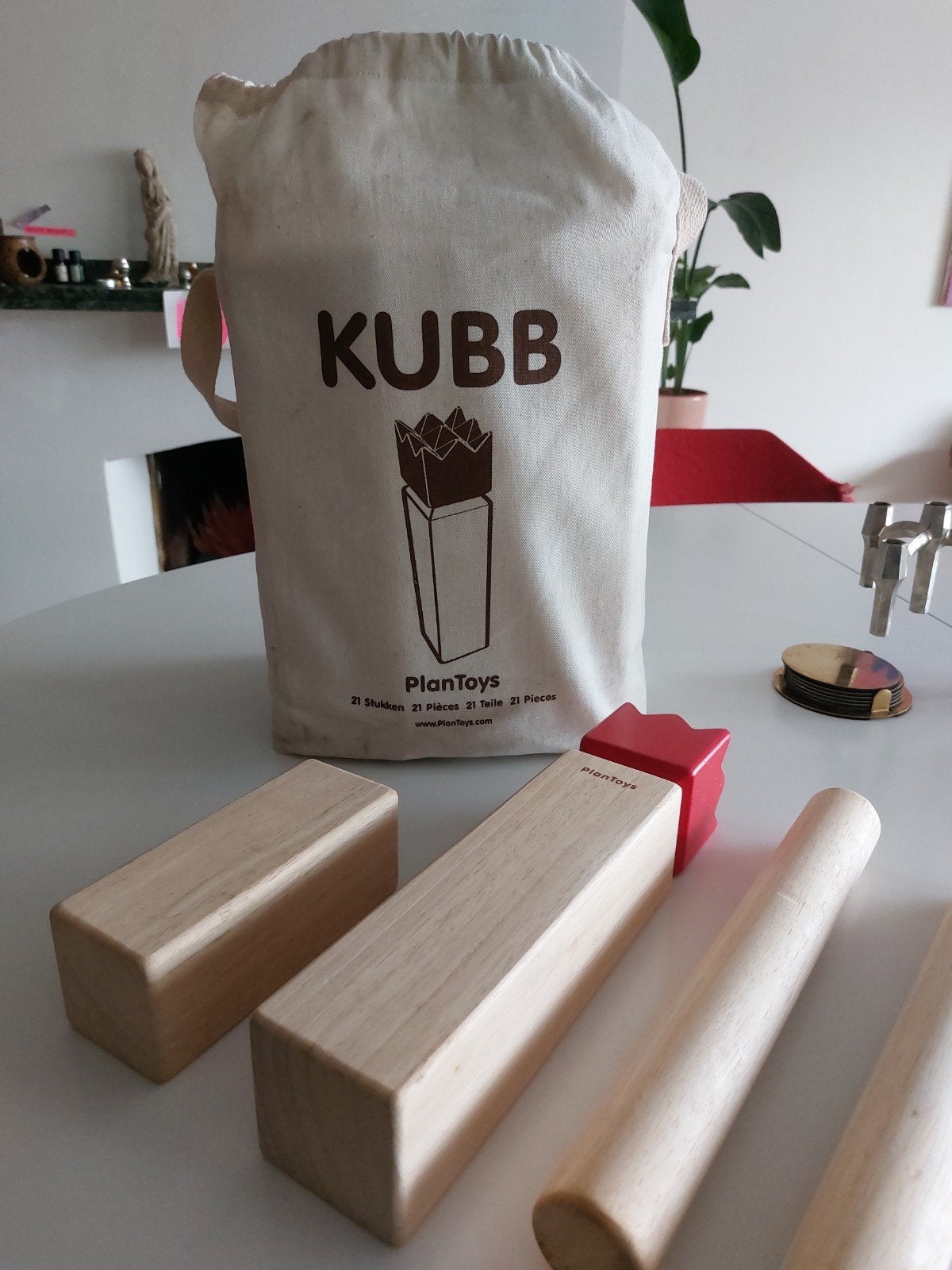 Kubb 21-delig, Hobby en Vrije tijd, Ophalen