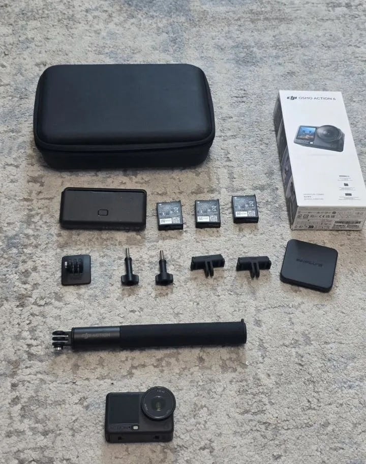 DJI Osmo Action 6 Adventure Combo, Ophalen of Verzenden, Zo goed als nieuw