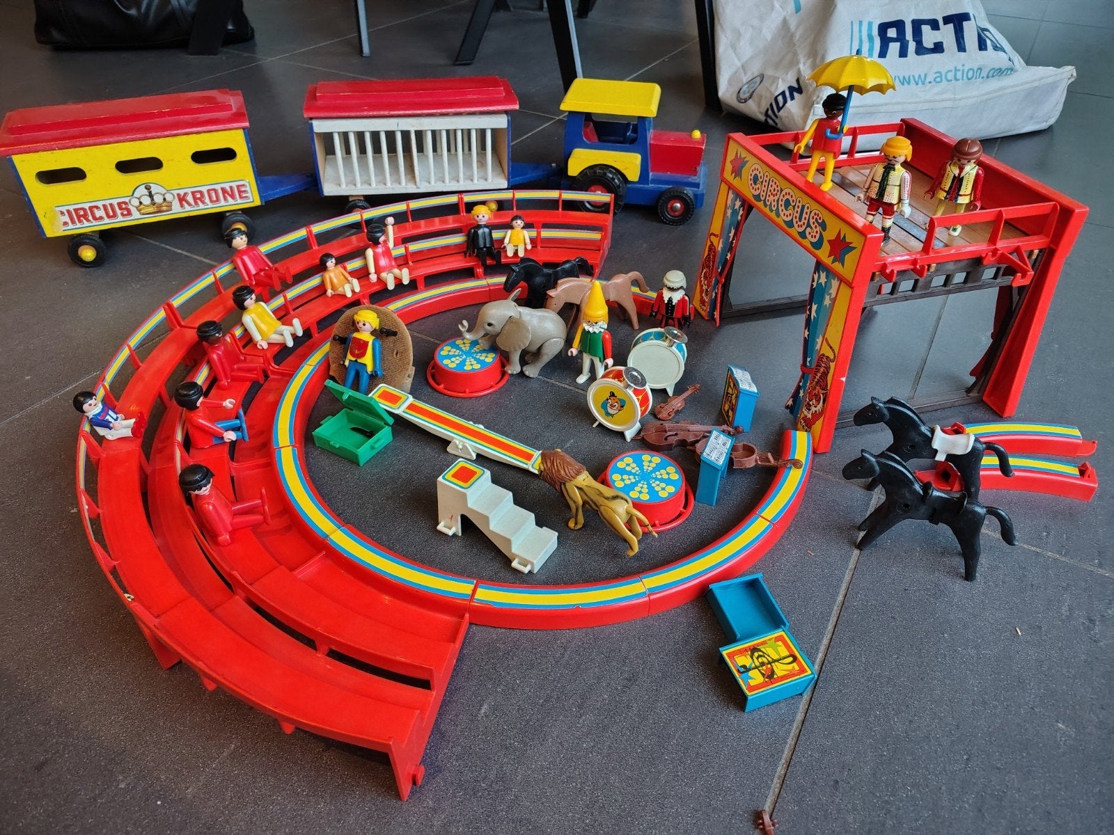 Vintage circus Playmobil, Kinderen en Baby's, Ophalen of Verzenden