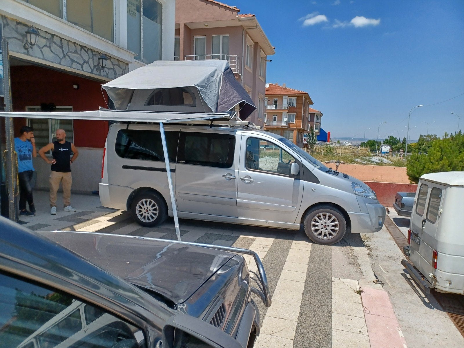 Fiat scudo met daktent, Buscamper of Camperbus, Fiat, Airconditioning, Particulier