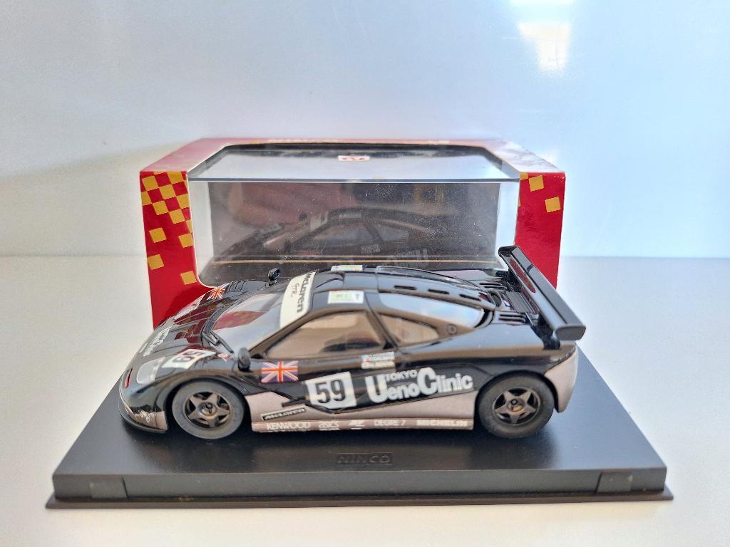 Ninco McLaren F1 GTR Ueno Clinic Le Mans 1995 #59 Ref 50129, Kinderen en Baby's, Speelgoed | Racebanen, Nieuw, Racebaan, Elektrisch