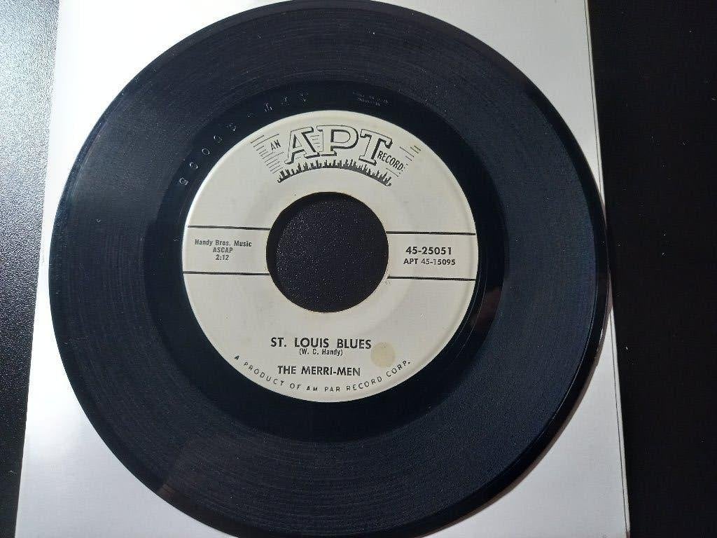 The Merri-Men ‎– St. Louis Blues  / Big Daddy ' 7 "Popcorn, Housse de protection extérieure, 7 inch, Comme neuf, Autres types
