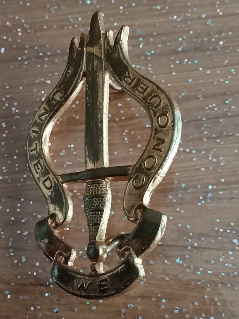 Insigne  de béret dû 2 cod para commando belge, Collections, Envoi