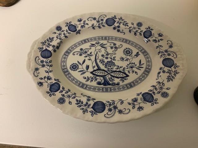 vintage enoch wedgwood bord - ovaal, Antiek en Kunst, Verzenden