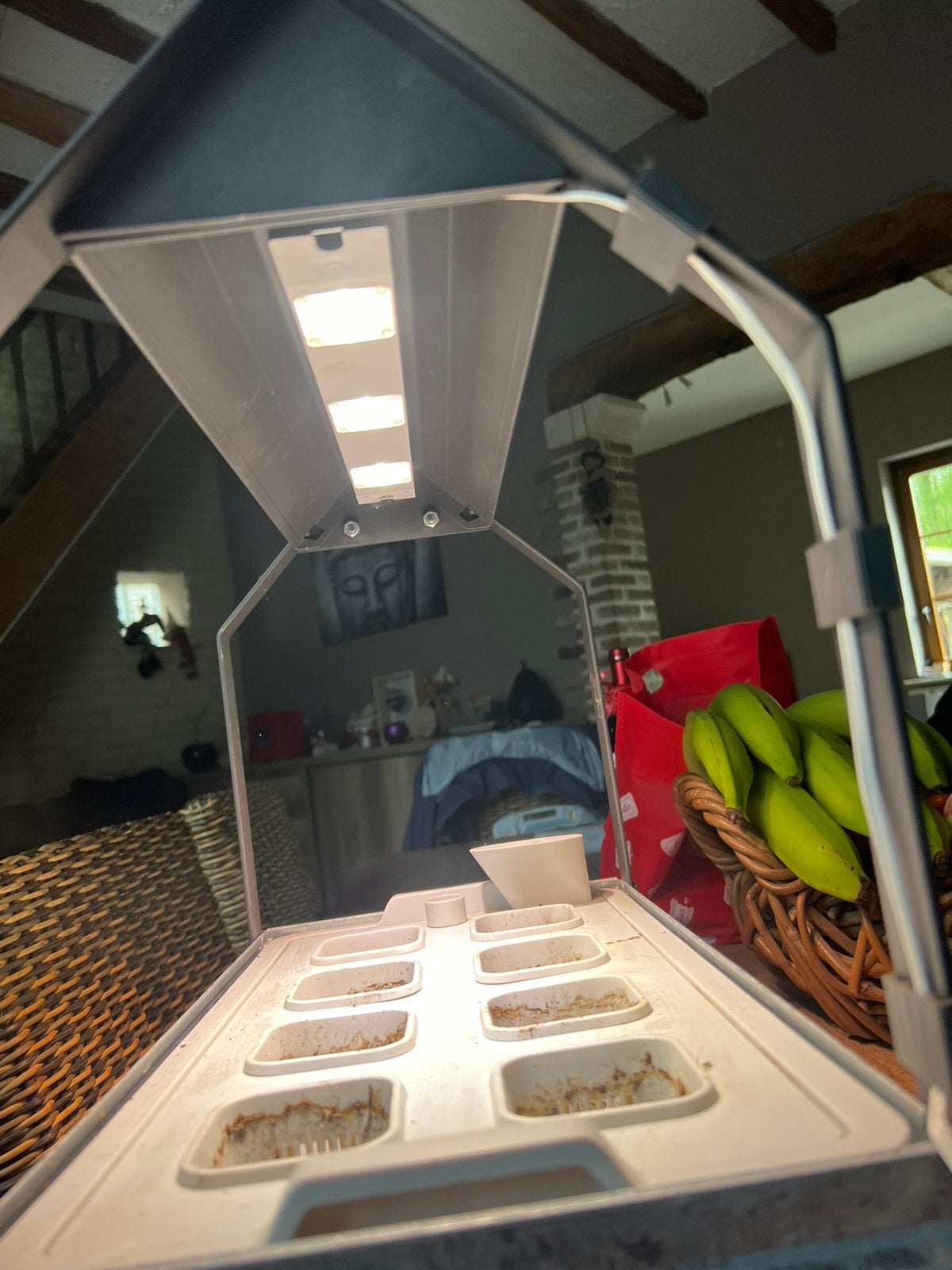 Kas met snelle LED-groei, Tuin en Terras, Kweekspullen, Ophalen, Zo goed als nieuw