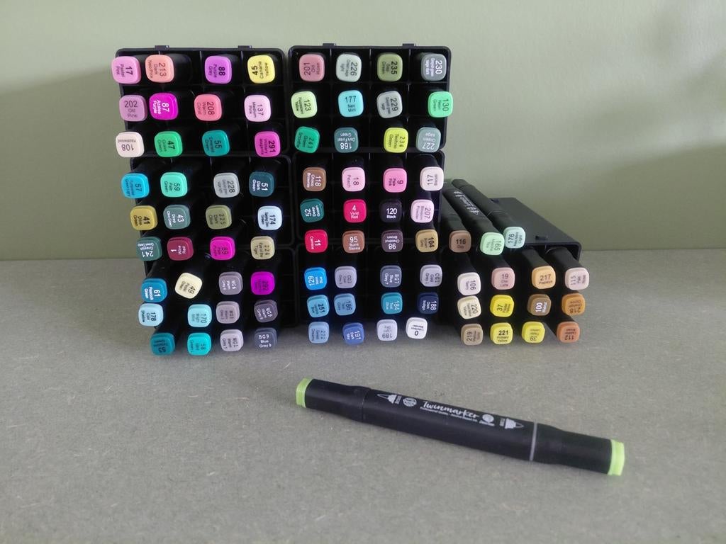 Markers, Hobby en Vrije tijd, Tekenen, Ophalen