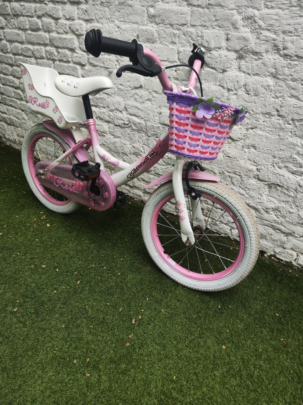 meisjes fiets, Ophalen